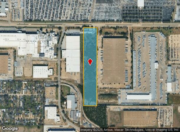  5400 W Kiest Blvd, Dallas, TX Parcel Map