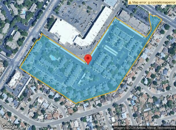  5800 Eubank Blvd Ne, Albuquerque, NM Parcel Map