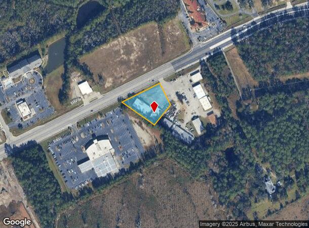 1661 E Oglethorpe Hwy, Hinesville, GA Parcel Map
