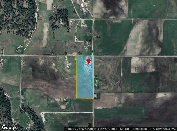  2450 Heine Rd, Chewelah, WA Parcel Map