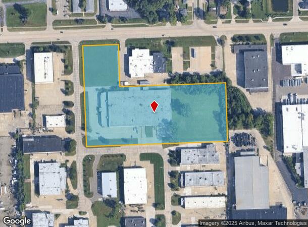 34800 Bennett, Fraser, MI Parcel Map