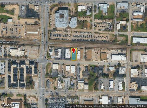 603 W Main St, Arlington, TX Parcel Map