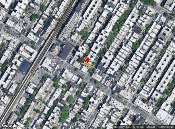  3184 33Rd St, Astoria, NY Parcel Map