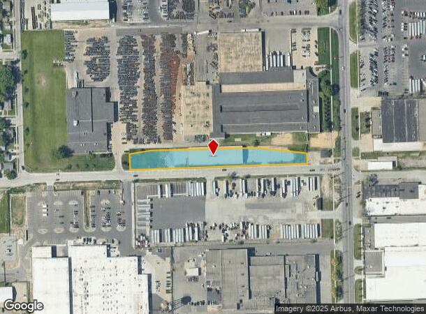  21701 Hoover Rd, Warren, MI Parcel Map