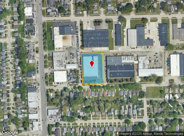  1985 Bart Ave, Warren, MI Parcel Map