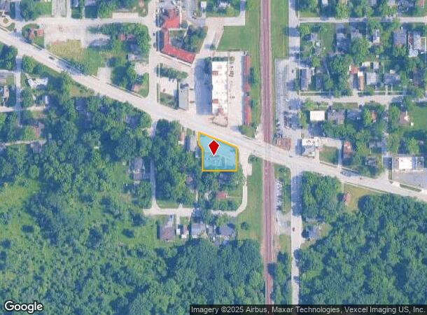 122 S Campbell Ave, Glenwood, IL Parcel Map