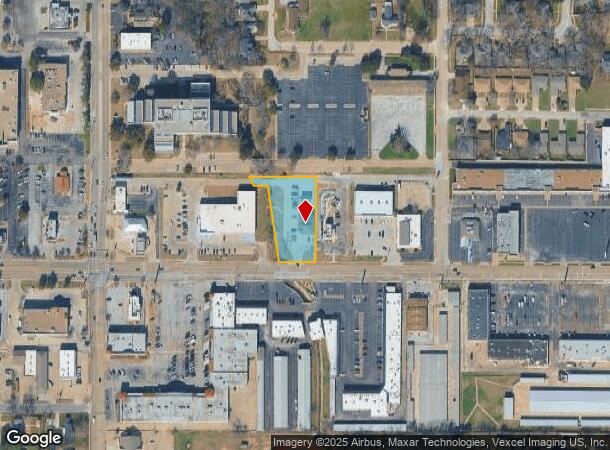  2401 W Park Row Dr, Pantego, TX Parcel Map