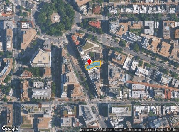  1337 Connecticut Ave Nw, Washington, DC Parcel Map