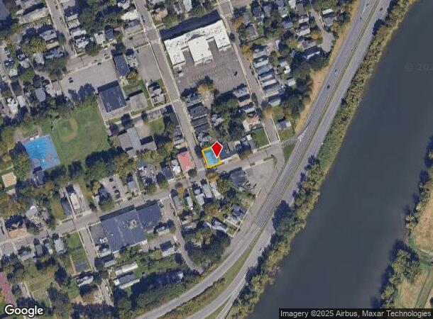 163 Susquehanna St, Binghamton, NY Parcel Map
