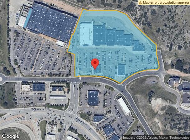  5642 Allen Way, Castle Rock, CO Parcel Map