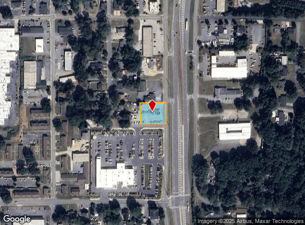  123 S Dixie Ave, Cartersville, GA Parcel Map
