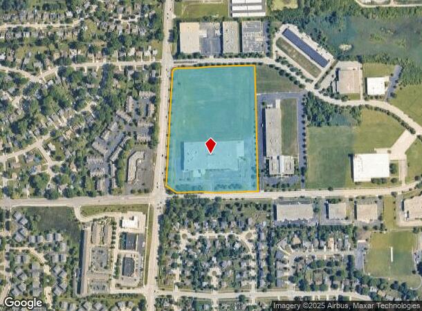 1450 Bowes Rd, Elgin, IL Parcel Map