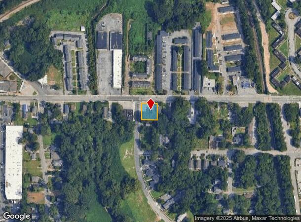  1206 Joseph E Boone Blvd Nw, Atlanta, GA Parcel Map