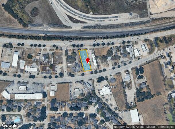  2338 S Main St, Stafford, TX Parcel Map