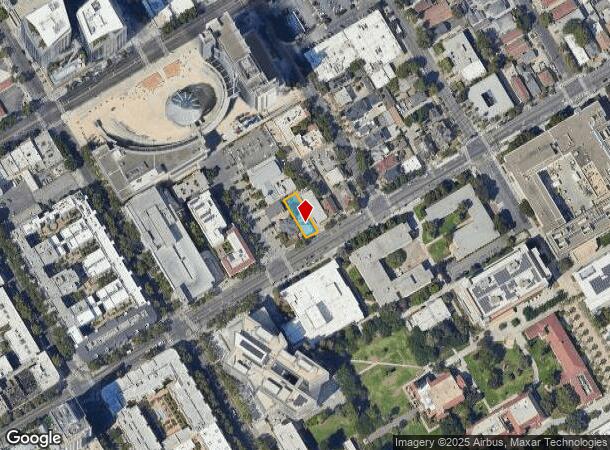  221 E San Fernando St, San Jose, CA Parcel Map