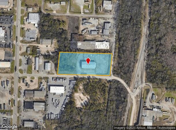  205 Raines Ave, Macon, GA Parcel Map