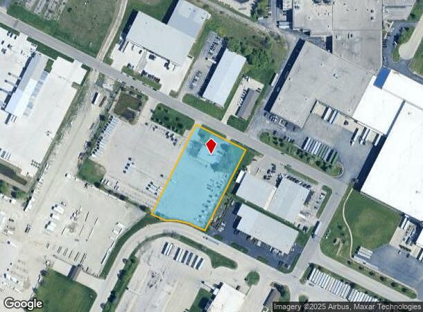  1135 Contract Dr, Green Bay, WI Parcel Map