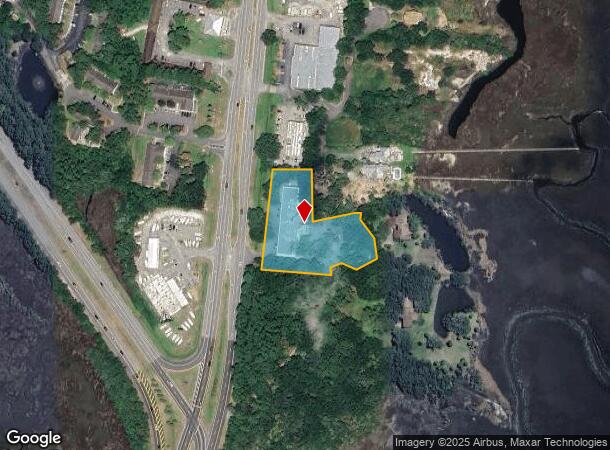  3528 Darien Hwy, Brunswick, GA Parcel Map
