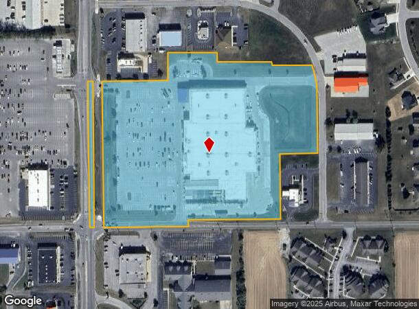 2105 N Main St, Bluffton, IN Parcel Map