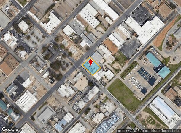 1020 Franklin Ave, Waco, TX Parcel Map