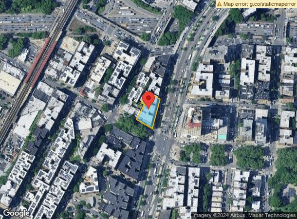  1645 Grand Concourse, Bronx, NY Parcel Map