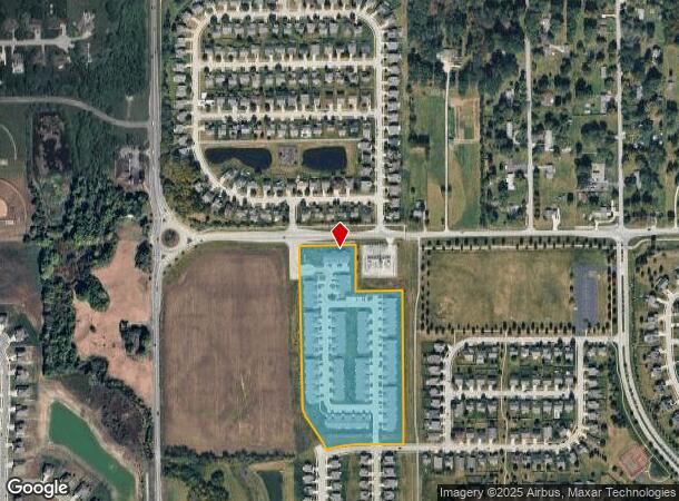 2057 Downshire Hill Ct, Plainfield, IN Parcel Map