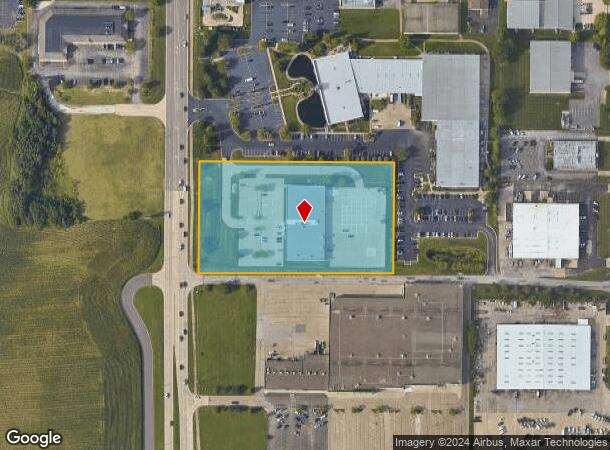  8200 N Allen Rd, Peoria, IL Parcel Map