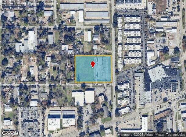  9500 Dalecrest Dr, Houston, TX Parcel Map