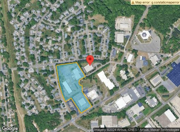  134 Dulong Cir, Chicopee, MA Parcel Map