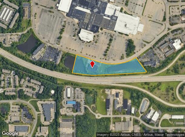  1201 Briarwood Cir, Ann Arbor, MI Parcel Map