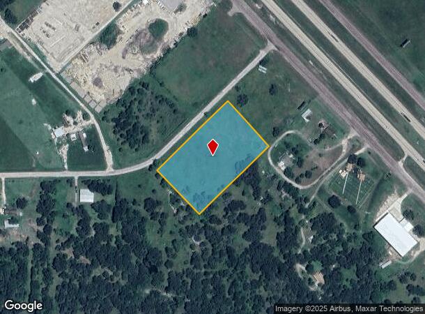  1177 Paradise Way, Navasota, TX Parcel Map
