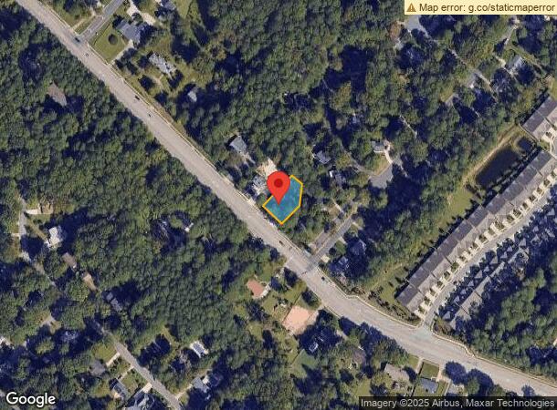  1223 Walnut St, Cary, NC Parcel Map