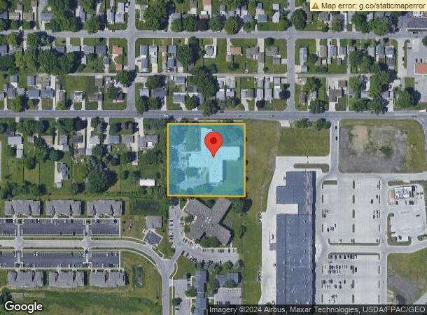  1820 E Ridgeway Ave, Waterloo, IA Parcel Map