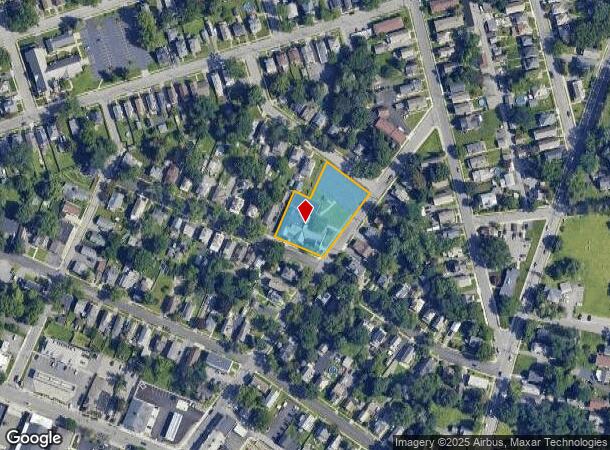 201 N Ten Broeck St, Schenectady, NY Parcel Map