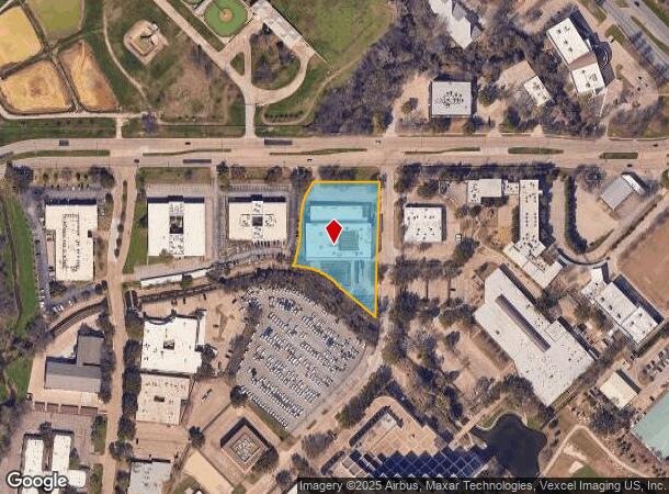  1880 Regal Row, Dallas, TX Parcel Map