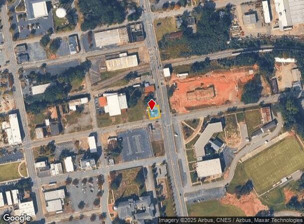  101 N Fant St, Anderson, SC Parcel Map
