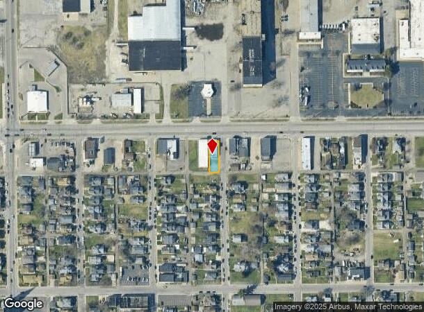  2102 W Western Ave, South Bend, IN Parcel Map