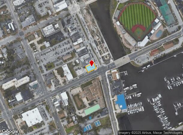  262 S Beach St, Daytona Beach, FL Parcel Map