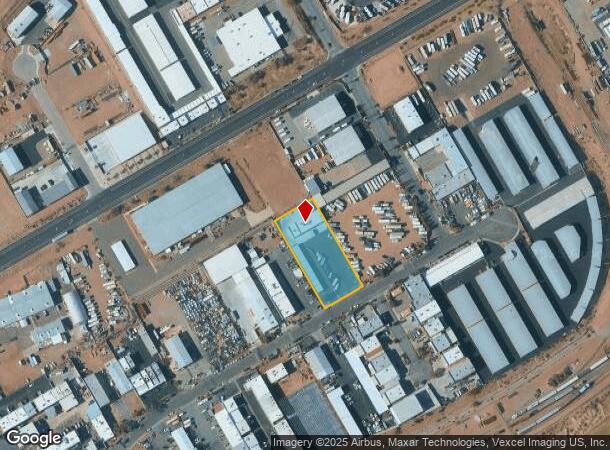 1570 Foothill Dr, Boulder City, NV Parcel Map