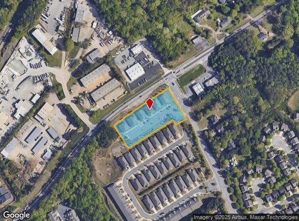  1400 Buford Hwy, Buford, GA Parcel Map