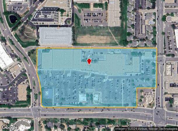  8525 E Arapahoe Rd, Greenwood Village, CO Parcel Map