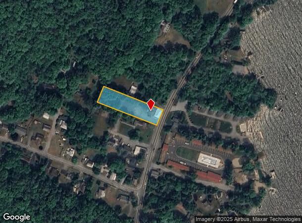 3721 Lake Shore Dr, Diamond Point, NY Parcel Map