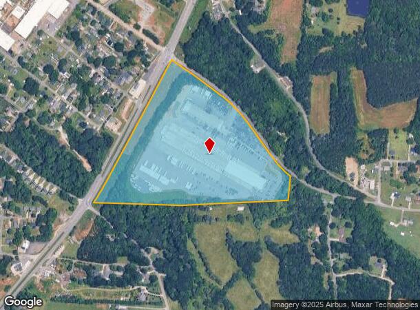 175 Pine Ridge Rd, China Grove, NC Parcel Map