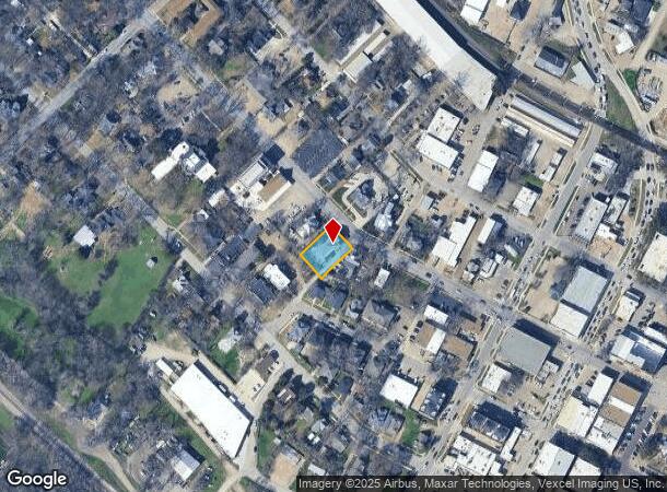  501 W Main St, Waxahachie, TX Parcel Map