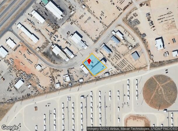 2412 S Market St, Odessa, TX Parcel Map