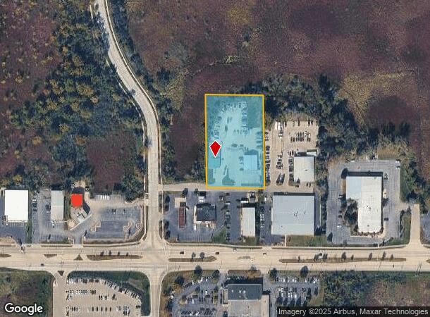  3028 W Washington St, West Bend, WI Parcel Map