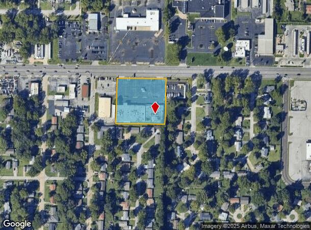  1000 W Sunshine St, Springfield, MO Parcel Map