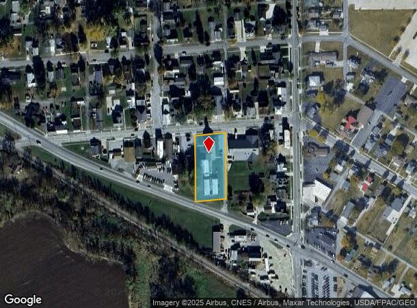 109 W Main St, Elida, OH Parcel Map