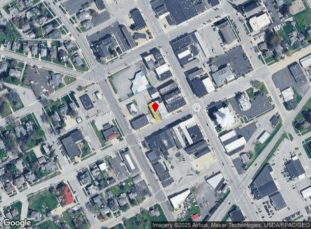  120 W Washington St, Napoleon, OH Parcel Map