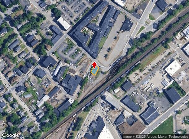 64 Jackson St, Worcester, MA Parcel Map